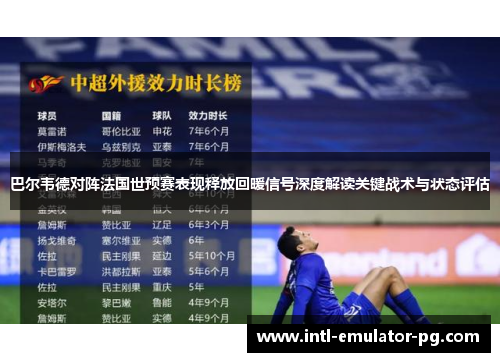 巴尔韦德对阵法国世预赛表现释放回暖信号深度解读关键战术与状态评估 巴尔韦德对阵法国世预赛表现释放回暖信号深度解读关键战术与状态评估